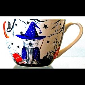 PORTOBELLO BY DESIGN WIZARD WESTIE BATS HALLOWEEN